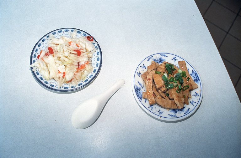 老唐牛肉麺と録記の肉まん＠台南屋台食べ歩き
