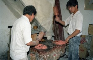 肉燕皮（燕皮麺）の作り方＠福州食べ歩き