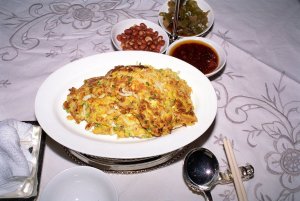 菜甫白飯魚煎蛋 菜甫白飯魚煎蛋