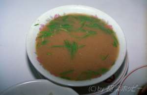 上海味噌汁（黄豆湯）＠隆記菜飯