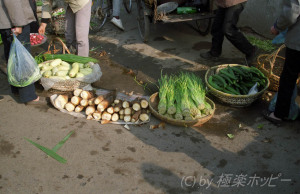 筍など＠揚州自由市場