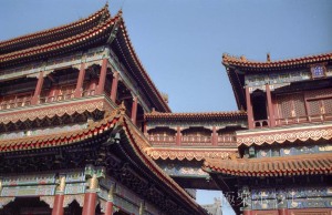 雍和宮全景図＠北京雍和宮