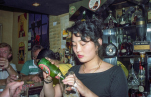 英語のお客さん＠上海人民酒吧